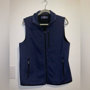 Vineyard Vines Men’s Mountain Sweater Fleece Vest Size Small